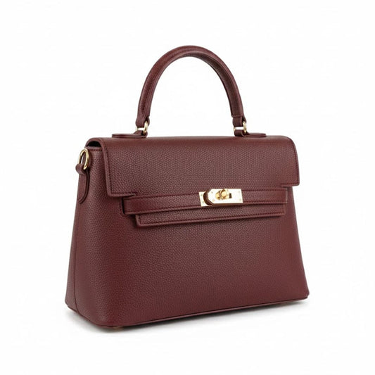 Alpha 55 Bordeaux Sac à Main Élégant – Chic