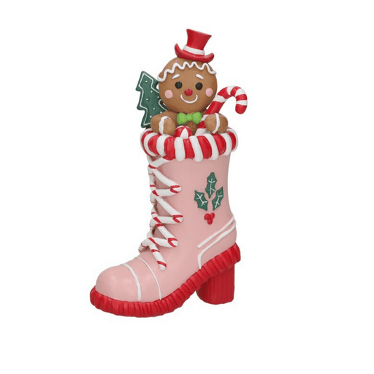 Alpha 55 Botte déco pain d’épice & sucre d’orge – Noël gourmand