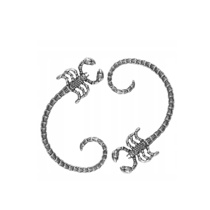 Alpha 55 Boucles d’Oreilles Ear Cuff Scorpions – Halloween