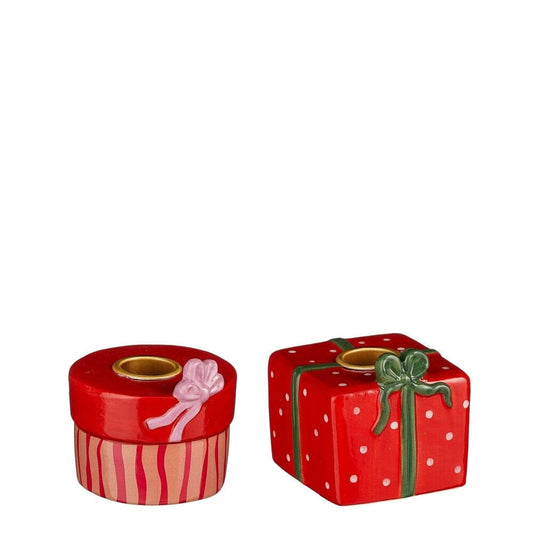 Alpha 55 Bougeoir Cadeau en Céramique – Déco Noël