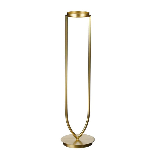 Alpha 55 Bougeoir en Métal Doré – Élégance & Lumière