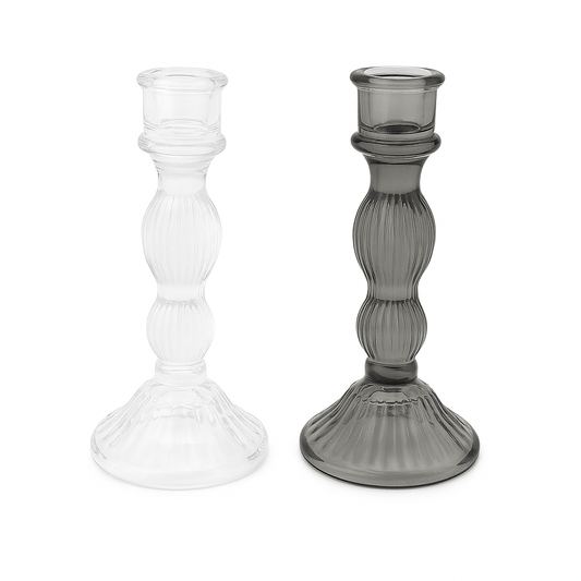 Alpha 55 Bougeoir en Verre