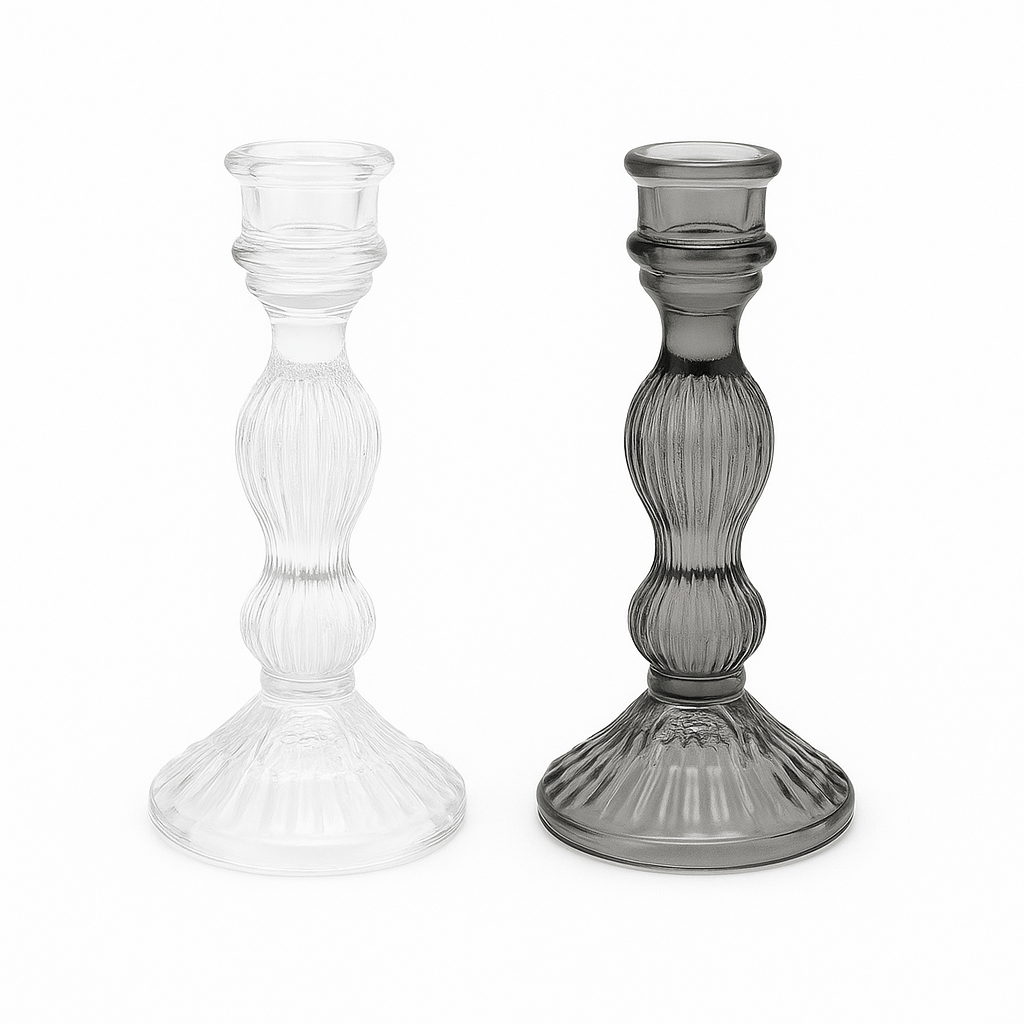 Alpha 55 Bougeoir en Verre