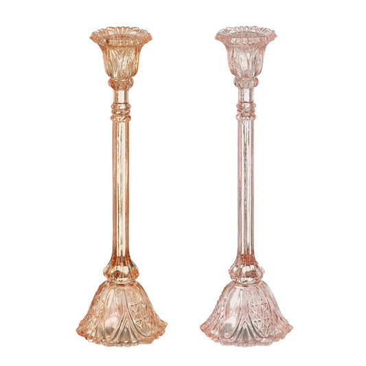 Alpha 55 Bougeoir en Verre – Design Épuré & Lumineux