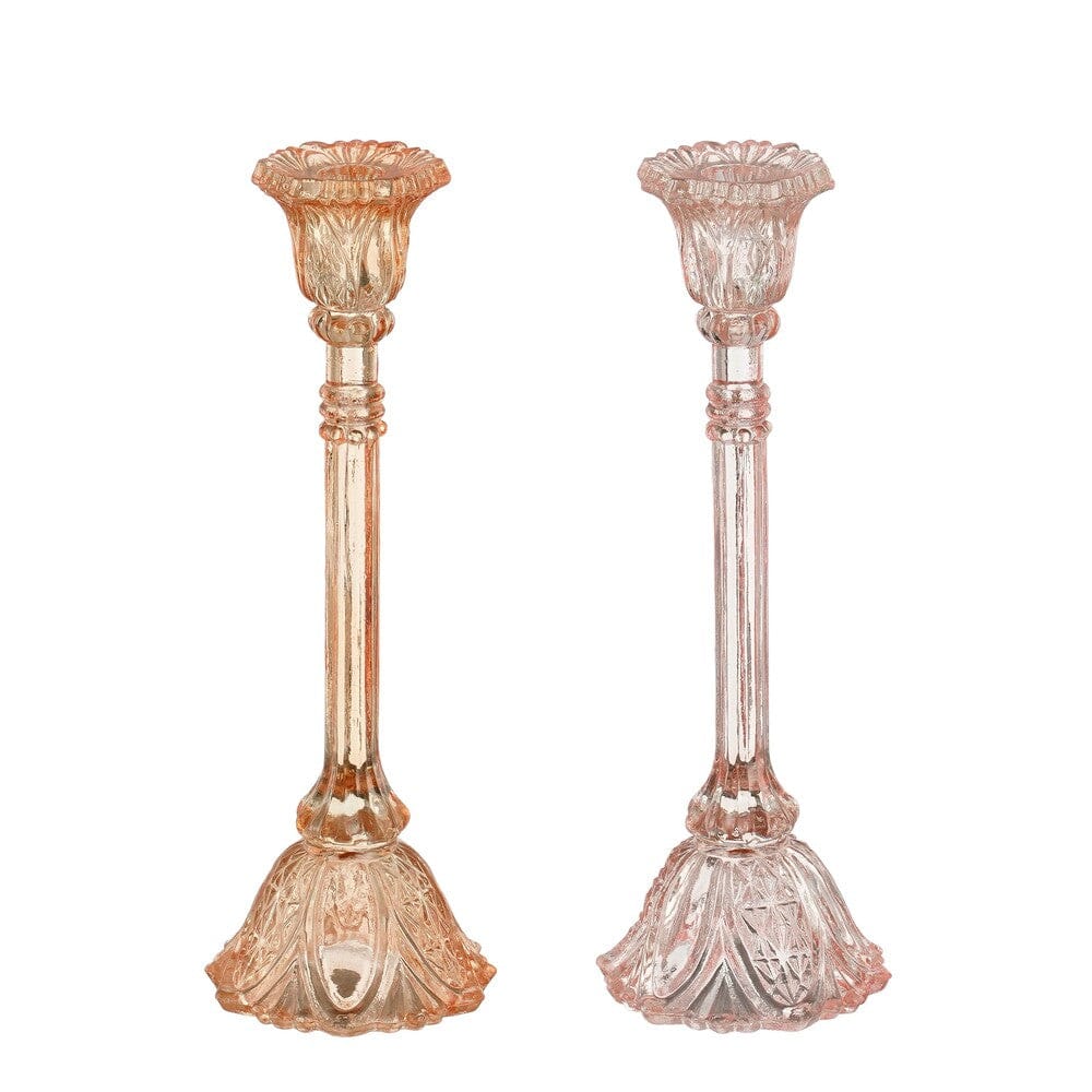 Alpha 55 Bougeoir en Verre – Élégance Simple & Lumineuse