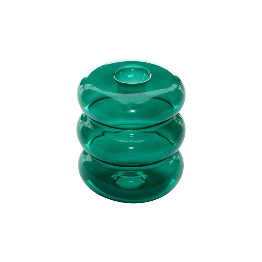 Alpha 55 Bougeoir Poolside 10,5 cm en Verre