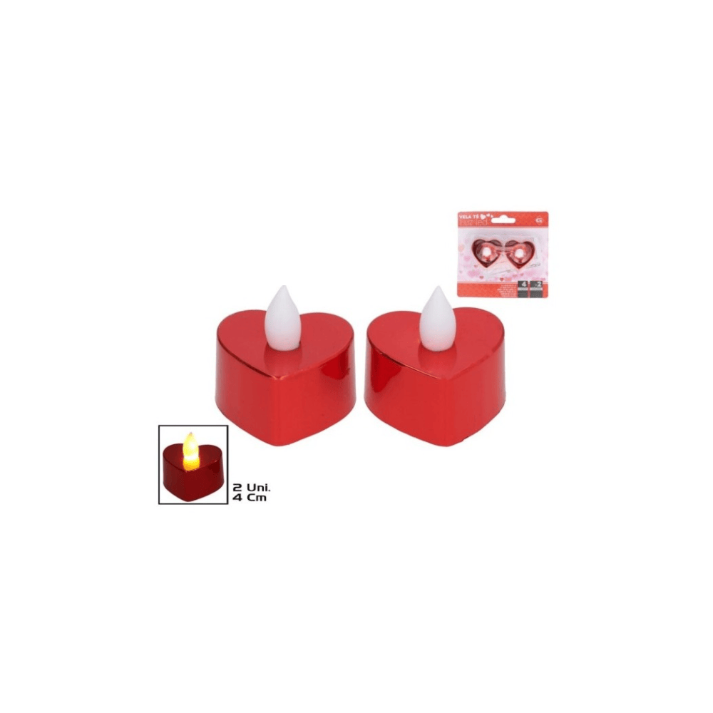 Alpha 55 Bougie chauffe-poudre avec lumière LED – Sécurité & déco