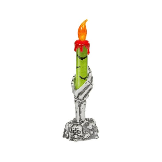 Alpha 55 Bougie LED Bougeoir Main 20 cm – Halloween