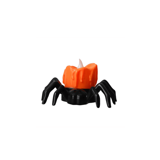 Alpha 55 Bougie LED Chauffe-Plat Araignée 4 cm – Halloween