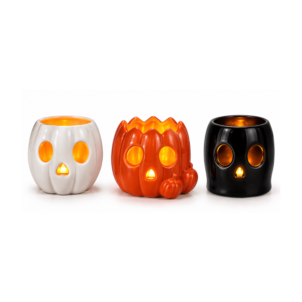Alpha 55 Bougie LED Photophore 12 cm – Décoration Halloween