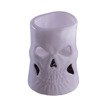 Alpha 55 Bougie LED Photophore Crâne 7,5 cm – Halloween