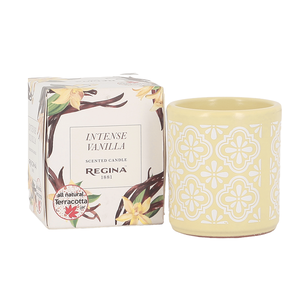 Bougie parfumée 130g terre cuite "Vanille"