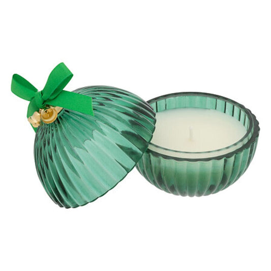 Alpha 55 Bougie Parfumée Boule de Noël 50g – Déco Festive