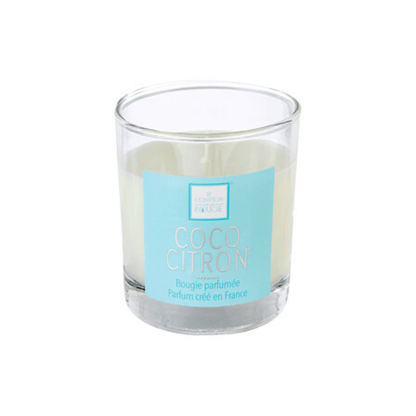 Alpha 55 Bougie Parfumée Éléa Coco Citron Pot En Verre