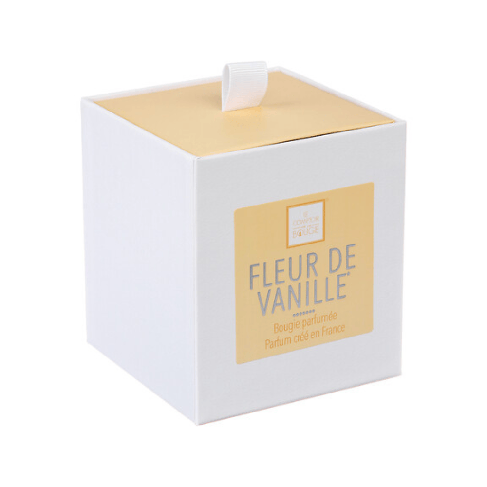 Alpha 55 Bougie Parfumée Éléa Fleur de Vanille Pot en verre