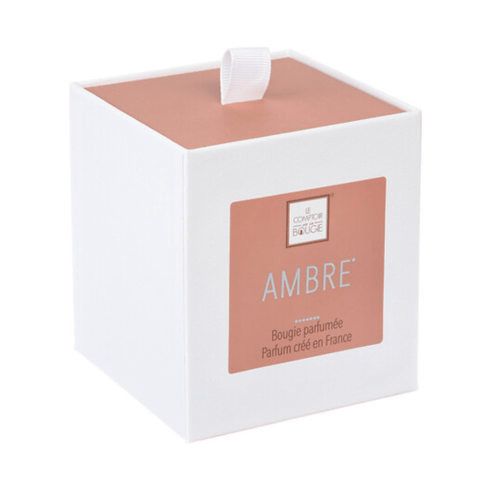 Alpha 55 Bougie Parfumée Éléa Pot En Verre Ambré