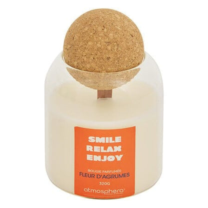 Alpha 55 Bougie parfumée Flow 2800 g en pot de verre