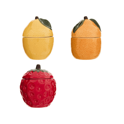 Alpha 55 Bougie Parfumée Fruity 120 g en Pot Céramique