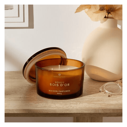 Alpha 55 Bougie Parfumée Glowy 440 g en Pot Verre
