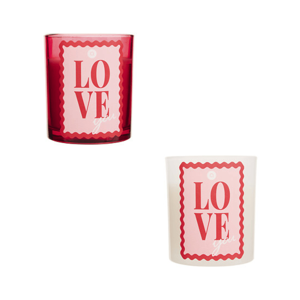 Alpha 55 Bougie Parfumée Love 190 g en Pot Verre
