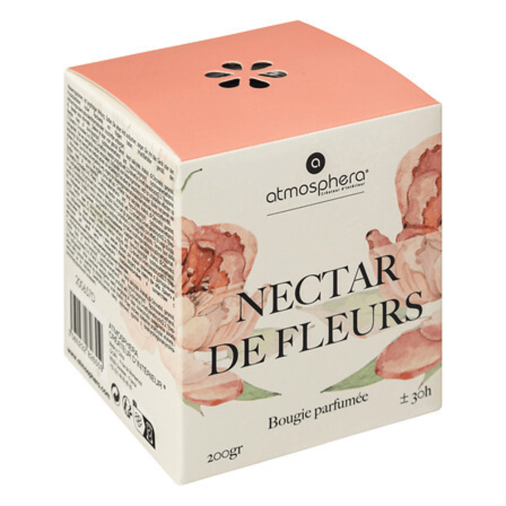 Alpha 55 Bougie Parfumée Oudy Nectar d’Orchidée en Pot de Verre