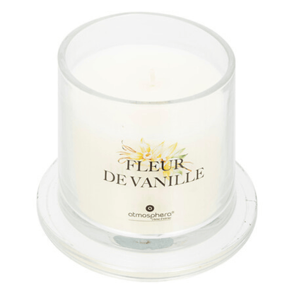 Alpha 55 Bougie Parfumée Oudy Vanille avec Cloche en Verre