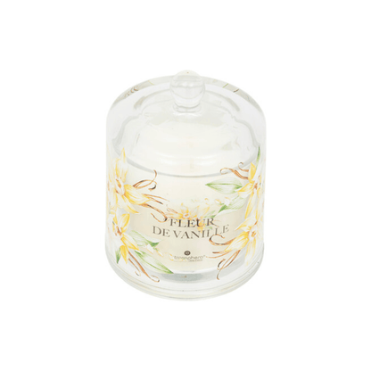 Alpha 55 Bougie Parfumée Oudy Vanille avec Cloche en Verre