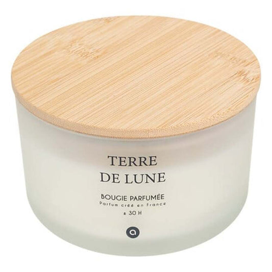 Alpha 55 Bougie Parfumée Sana 420g – Terre de Lune, Pot en Verre
