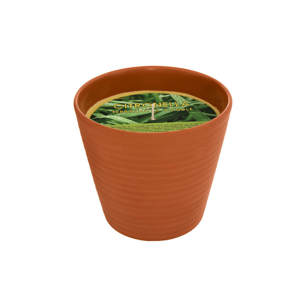 Alpha 55 Bougie Parfumée Terry 200 g Terracotta Citronnelle