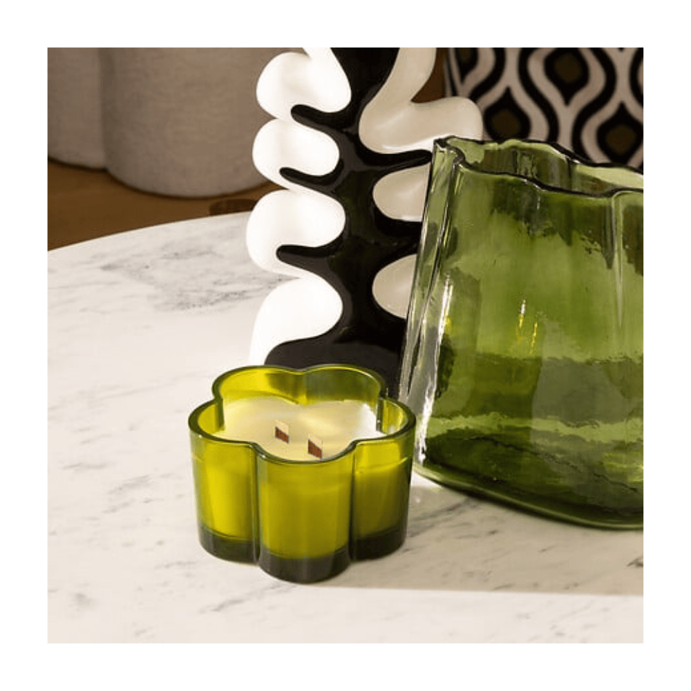 Alpha 55 Bougie Parfumée Twisted Lime 200g – Pot en Verre