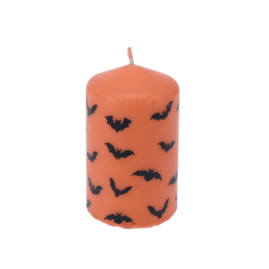 Alpha 55 Bougie Pilier en Cire Décorée 10 cm – Halloween