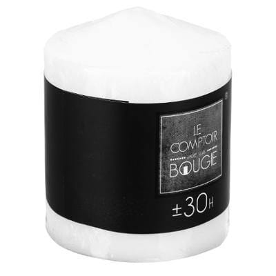 Alpha 55 Bougie ronde blanche