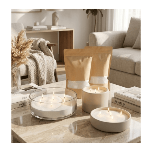 Alpha 55 Bougie Sable 1 kg Décorative et Élégante