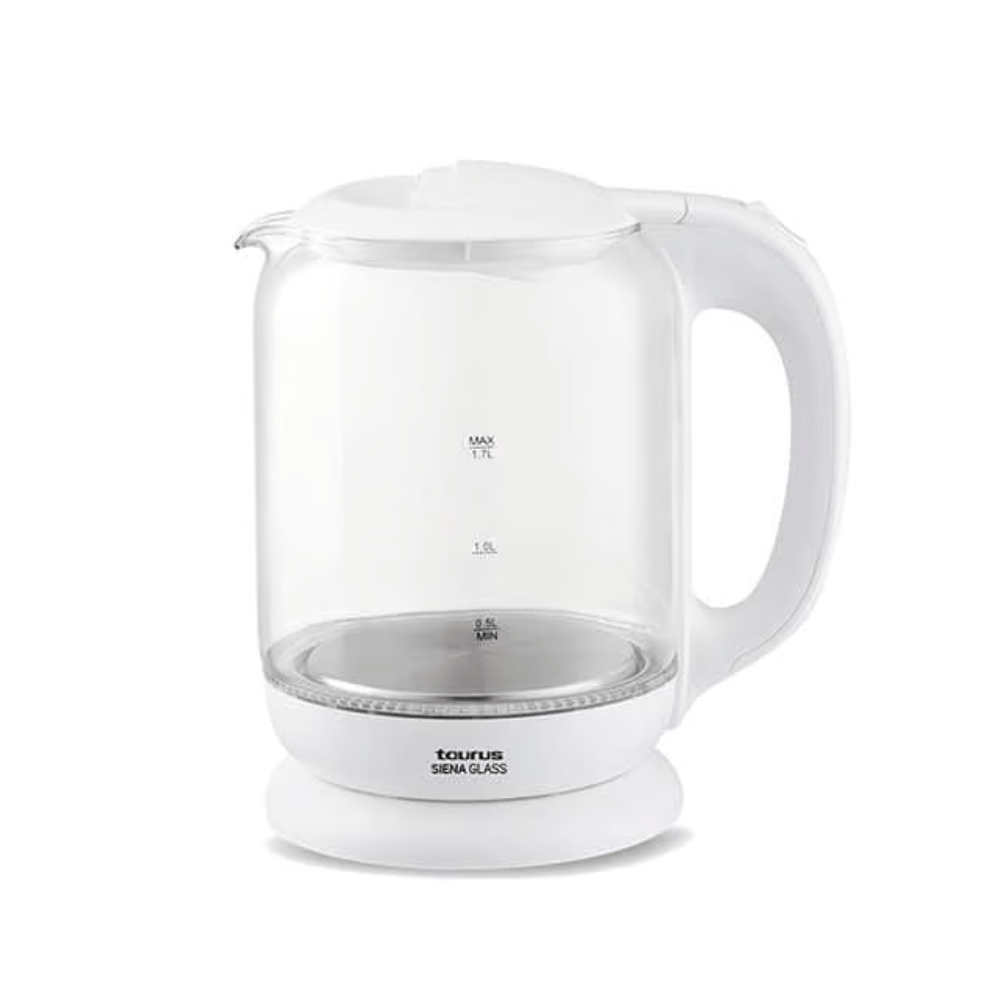 Alpha 55 Bouilloire Siena Glass 1,7 L en verre 2200W