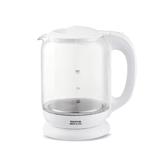 Alpha 55 Bouilloire Siena Glass 1,7 L en verre 2200W