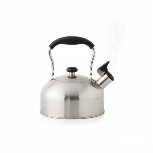 Alpha 55 Bouilloire Sifflante 2L en Inox – Design Chic & Pratique