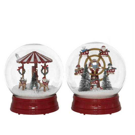 Alpha 55 Boule à neige lumineuse 15 LED – Décoration féerique