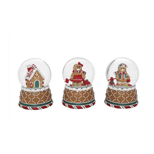 Alpha 55 Boule à neige Maison & Pain d’épices – Magie de Noël