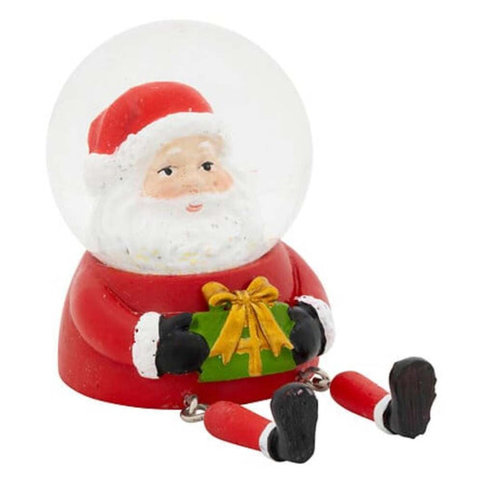 Alpha 55 Boule de Noël Lutin Assis en Résine – Déco Festive