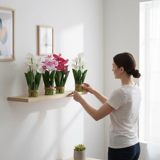 Alpha 55 Bouquet à poser – 5 orchidées décoratives