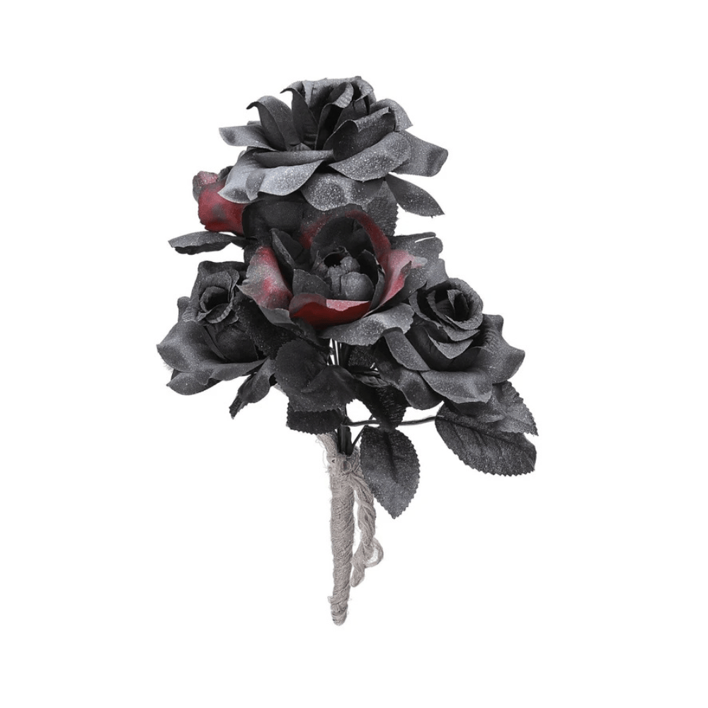 Alpha 55 Bouquet de Fleurs Noir Décoration Halloween