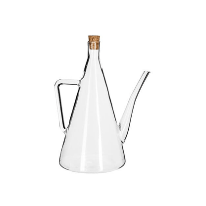 Alpha 55 Bouteille huile vinaigre triangle 0,5L en verre