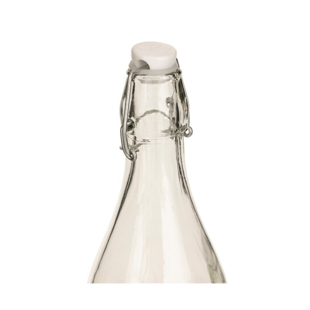 Alpha 55 Bouteille limonade Citrons 1L en verre décoré