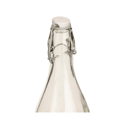 Alpha 55 Bouteille limonade Citrons 1L en verre décoré