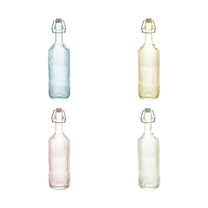 Alpha 55 Bouteille limonade Line 1L en verre coloré