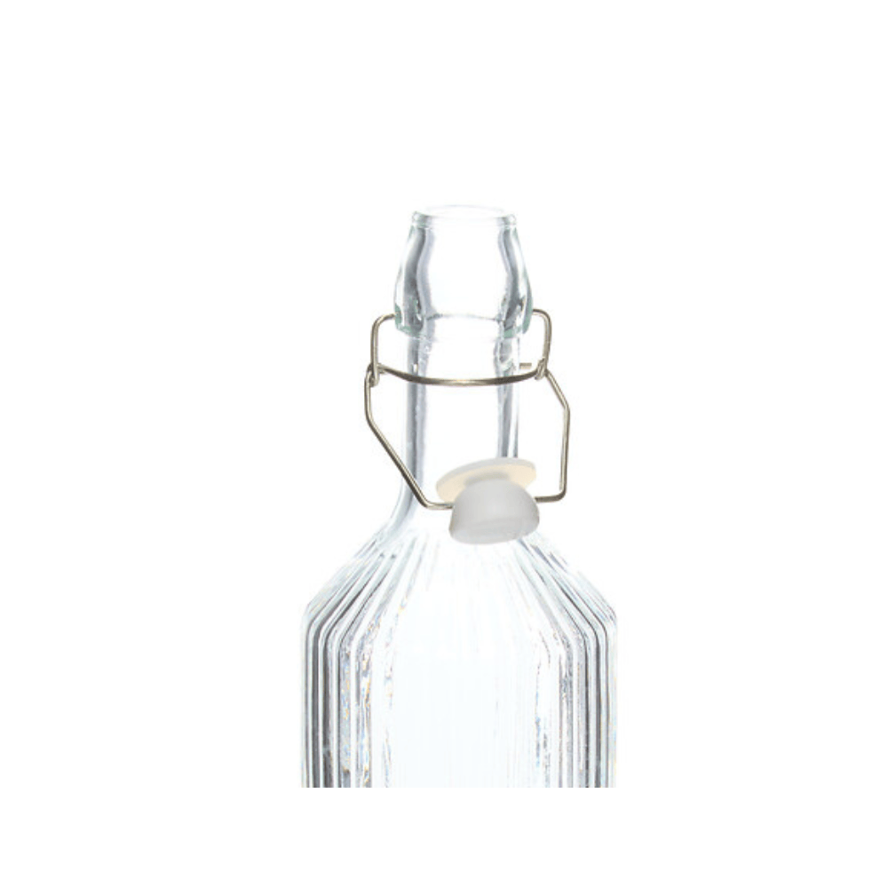 Alpha 55 Bouteille limonade Line 1L en verre transparent
