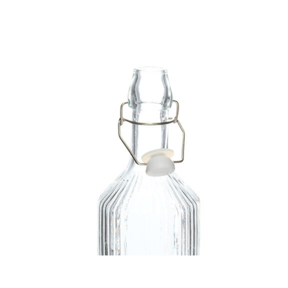 Alpha 55 Bouteille limonade Line 1L en verre transparent