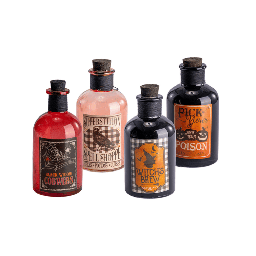 Alpha 55 Bouteille Potion Magique 14 cm – Décoration Halloween