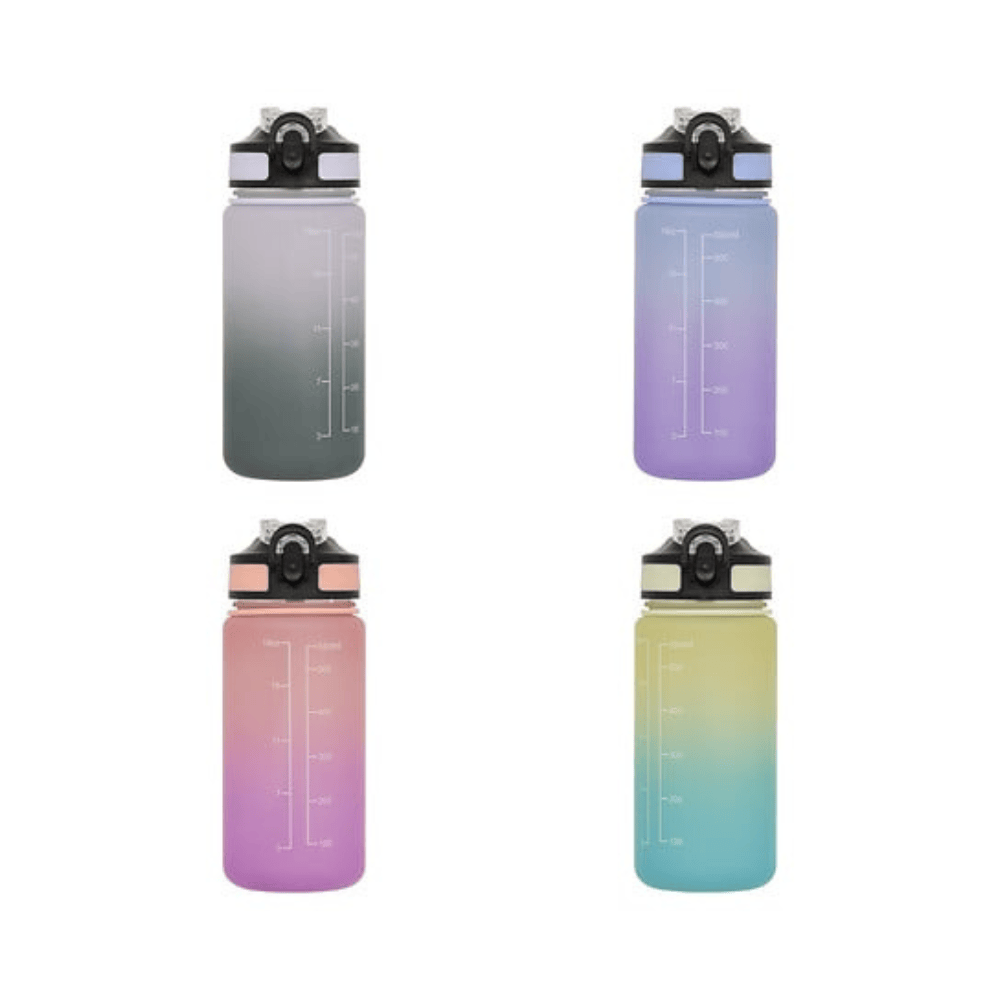 Alpha 55 Bouteille Sport avec Paille en Plastique