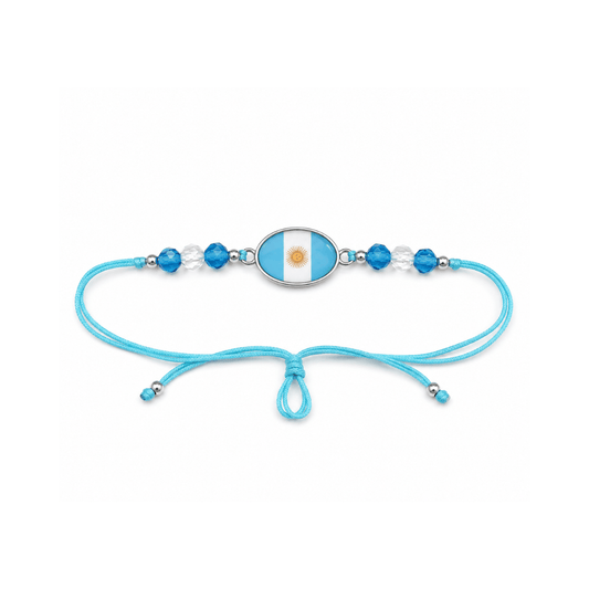 Alpha 55 Bracelet Perles Argentine Ambiance Supporter